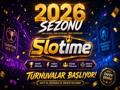 Slotime 2026 Sezon Tanıtım Görseli
